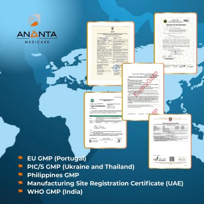 The Ananta Medicare plant (Sriganganagar, Rajasthan, India)