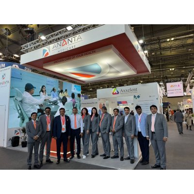 Ananta Medicare participated in CPhI Worldwide, the largest international pharmaceutical exhibition
